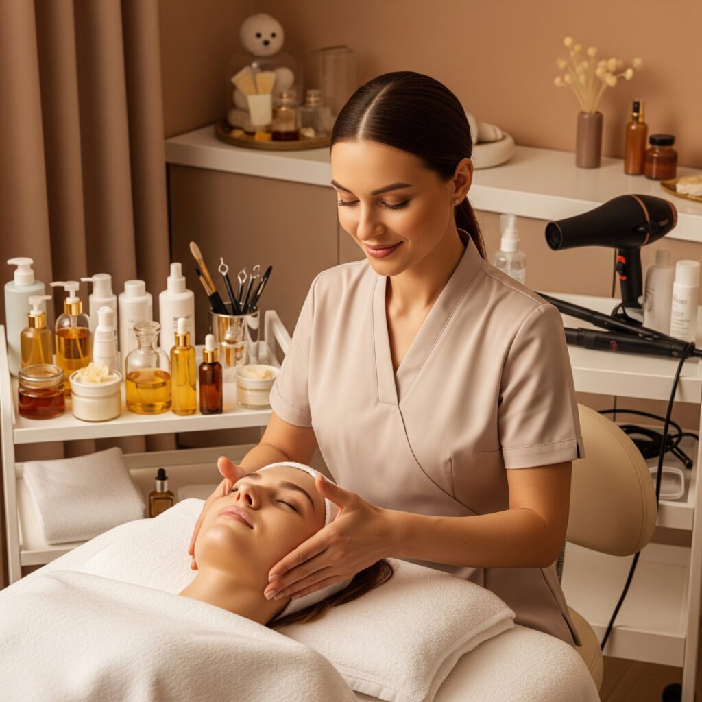 Cómo se complementa el masaje estético con otros tratamientos de belleza